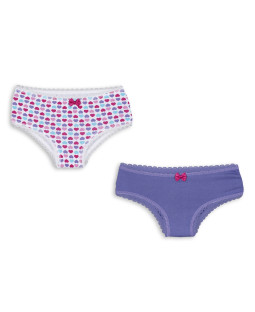 Gatke za Deklice - Pisani Srčki - Komplet 2/1